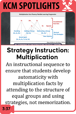 Strategy Instruction: Multiplication